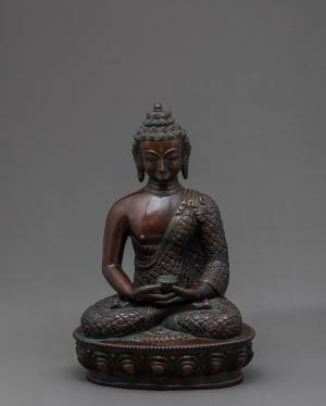 Amitabha Buddha | Buddhist Statue | Nepal Buddha Statue | Tibetan Handicrafts | Meditation Room Decor | Home Yoga Studio | Zen Buddhism